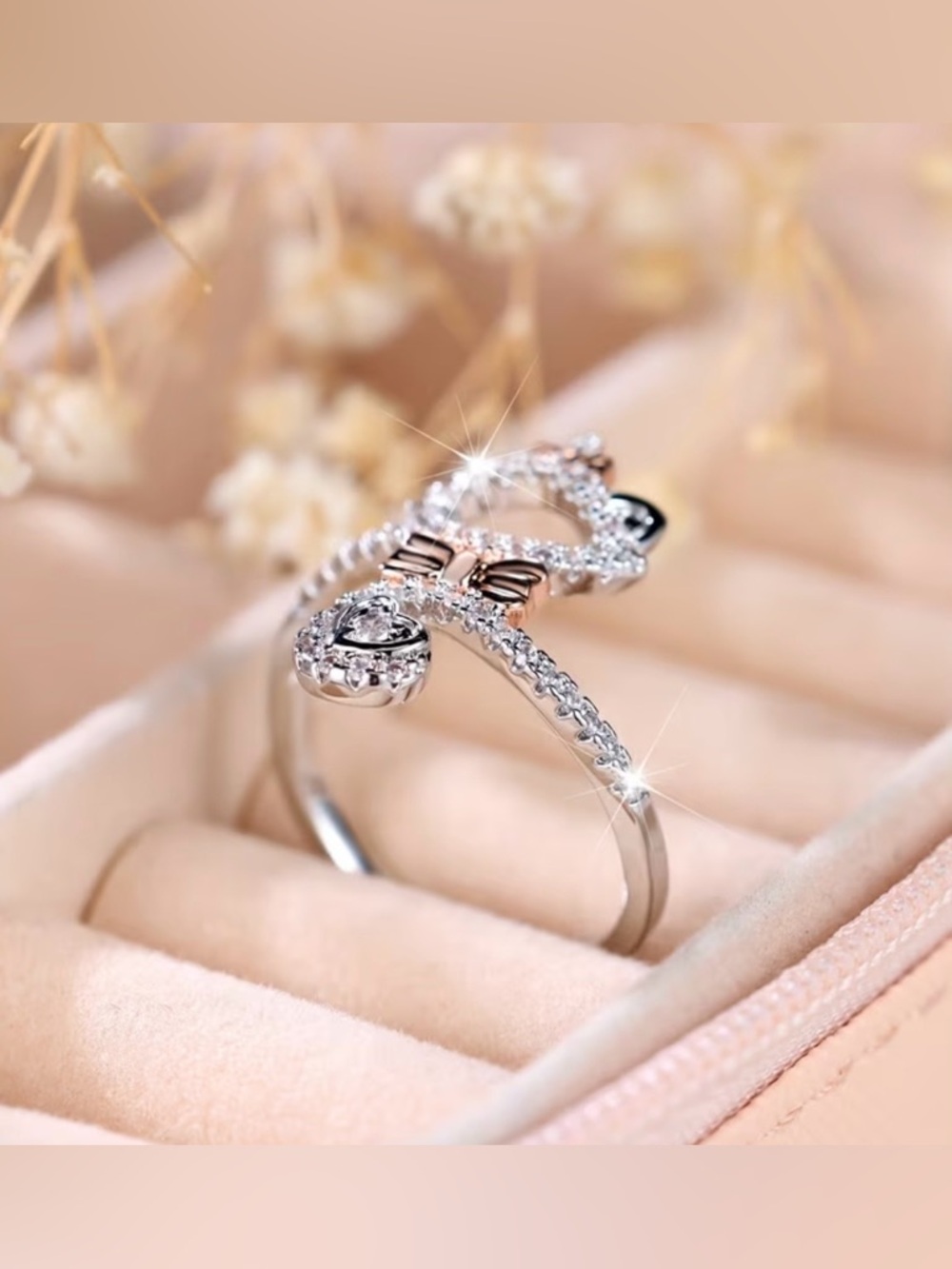 😸 Marie from Disney’s Aristocats Sterling Silver Cat Ring - Picture 14 of 16